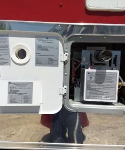 8.5' x 24' Red Concession Food Trailer With Appliances -Cheap Concession Trailers Shop img 20180430 121127271