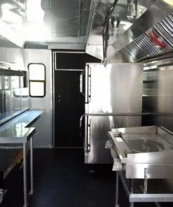 8.5' x 24' Red Concession Food Trailer With Appliances -Cheap Concession Trailers Shop img 20180430 121258154