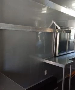 8.5' x 24' Red Concession Food Trailer With Appliances -Cheap Concession Trailers Shop img 20180430 121303640