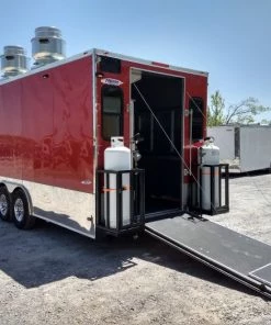 8.5' x 24' Red Concession Food Trailer With Appliances -Cheap Concession Trailers Shop img 20180430 121554256 hdr