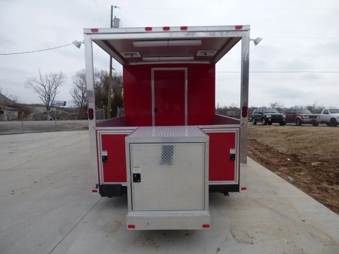 Concession Trailers 8.5'x24' Red - Food Catering Enclosed Kitchen Restroom 9 Concession Trailers 8.5'x24' Red - Food Catering Enclosed Kitchen Restroom - Image 9