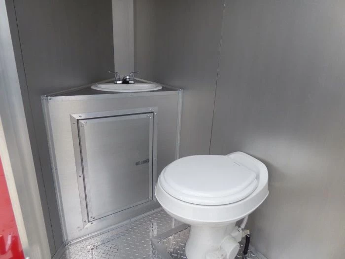 Concession Trailers 8.5'x24' Red - Food Catering Enclosed Kitchen Restroom 12 Concession Trailers 8.5'x24' Red - Food Catering Enclosed Kitchen Restroom - Image 12