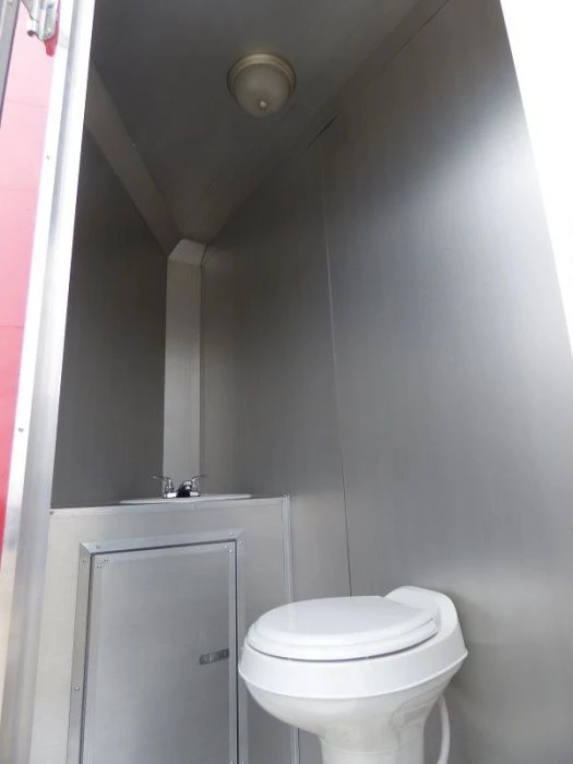 Concession Trailers 8.5'x24' Red - Food Catering Enclosed Kitchen Restroom 10 Concession Trailers 8.5'x24' Red - Food Catering Enclosed Kitchen Restroom - Image 10