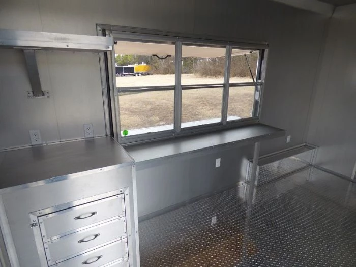 Concession Trailers 8.5'x24' Red - Food Catering Enclosed Kitchen Restroom 25 Concession Trailers 8.5'x24' Red - Food Catering Enclosed Kitchen Restroom - Image 25