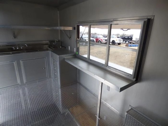 Concession Trailers 8.5'x24' Red - Food Catering Enclosed Kitchen Restroom 31 Concession Trailers 8.5'x24' Red - Food Catering Enclosed Kitchen Restroom - Image 31