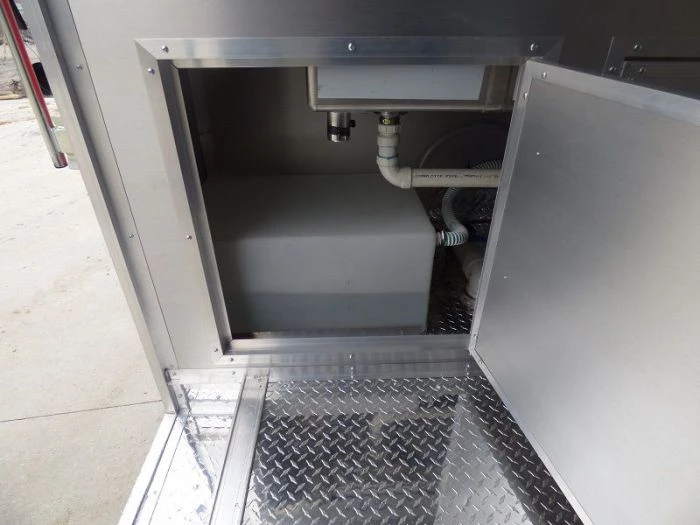 Concession Trailers 8.5'x24' Red - Food Catering Enclosed Kitchen Restroom 28 Concession Trailers 8.5'x24' Red - Food Catering Enclosed Kitchen Restroom - Image 28