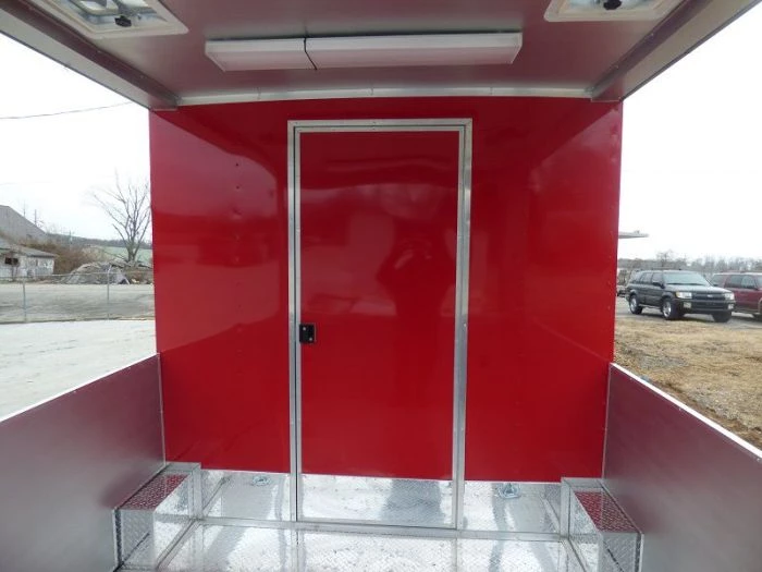 Concession Trailers 8.5'x24' Red - Food Catering Enclosed Kitchen Restroom 35 Concession Trailers 8.5'x24' Red - Food Catering Enclosed Kitchen Restroom - Image 35