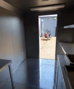 8.5' x 34' Orange Catering Event Concession Food Trailer -Cheap Concession Trailers Shop p1000412 1