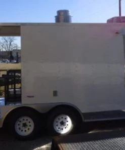 BBQ Concession Trailer 8.5'x24' White - Smoker Event Enclosed Kitchen 55 BBQ Concession Trailer 8.5'x24' White - Smoker Event Enclosed Kitchen -Cheap Concession Trailers Shop p1010179 2 1