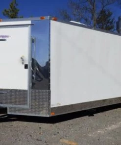 BBQ Concession Trailer 8.5'x24' White - Smoker Event Enclosed Kitchen 63 BBQ Concession Trailer 8.5'x24' White - Smoker Event Enclosed Kitchen -Cheap Concession Trailers Shop p1010185 2 1