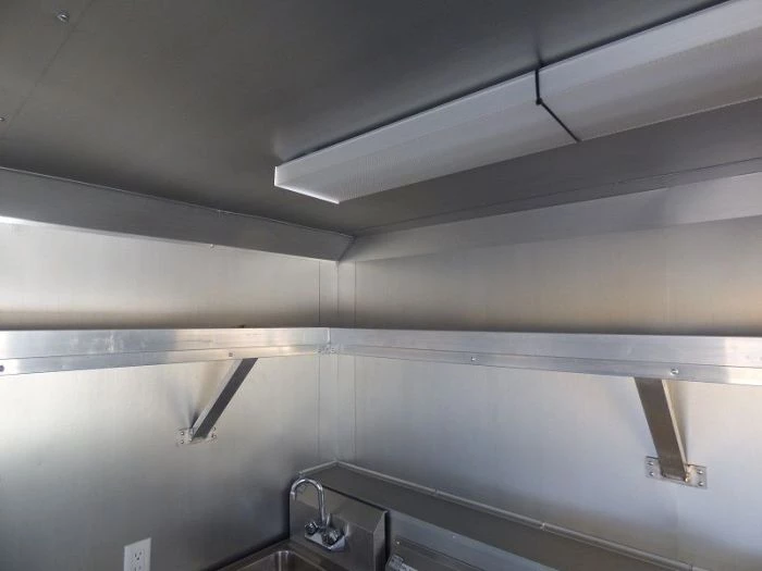 BBQ Concession Trailer 8.5'x24' White - Smoker Event Enclosed Kitchen 41 BBQ Concession Trailer 8.5'x24' White - Smoker Event Enclosed Kitchen - Image 41