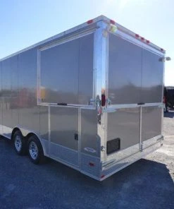 Concession Trailer 8.5'x20' Pewter - Vending Event Food Catering -Cheap Concession Trailers Shop p1010416