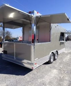 Concession Trailer 8.5'x20' Pewter - Vending Event Food Catering -Cheap Concession Trailers Shop p1010424