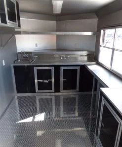 Concession Trailer 8.5'x20' Pewter - Vending Event Food Catering -Cheap Concession Trailers Shop p1010430