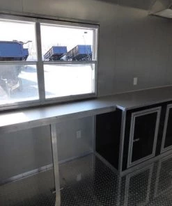 Concession Trailer 8.5'x20' Pewter - Vending Event Food Catering -Cheap Concession Trailers Shop p1010436