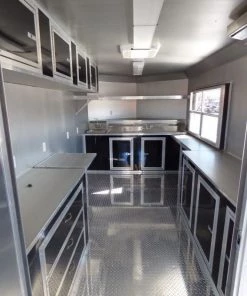 Concession Trailer 8.5'x20' Pewter - Vending Event Food Catering -Cheap Concession Trailers Shop p1010439
