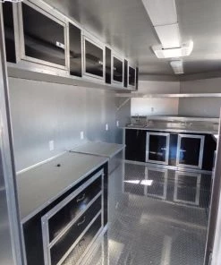 Concession Trailer 8.5'x20' Pewter - Vending Event Food Catering -Cheap Concession Trailers Shop p1010441