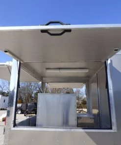 Concession Trailer 8.5'x20' Pewter - Vending Event Food Catering -Cheap Concession Trailers Shop p1010458