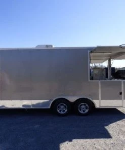 Concession Trailer 8.5'x20' Pewter - Vending Event Food Catering -Cheap Concession Trailers Shop p1010462