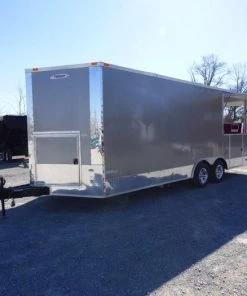 Concession Trailer 8.5'x20' Pewter - Vending Event Food Catering -Cheap Concession Trailers Shop p1010463