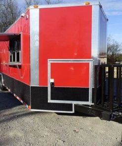 Concession Trailer 8.5' x 28' Red - Enclosed Food Catering Event 29 Concession Trailer 8.5' x 28' Red - Enclosed Food Catering Event -Cheap Concession Trailers Shop p1010596 1
