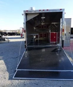 Concession Trailer 8.5' x 28' Red - Enclosed Food Catering Event 43 Concession Trailer 8.5' x 28' Red - Enclosed Food Catering Event -Cheap Concession Trailers Shop p1010608 1