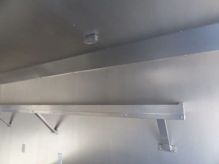 Concession Trailer 8.5' x 28' Red - Enclosed Food Catering Event 18 Concession Trailer 8.5' x 28' Red - Enclosed Food Catering Event - Image 18