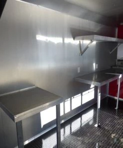 Concession Trailer 8.5' x 28' Red - Enclosed Food Catering Event 45 Concession Trailer 8.5' x 28' Red - Enclosed Food Catering Event -Cheap Concession Trailers Shop p1010614