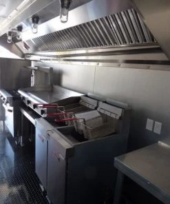 Concession Trailer 8.5' x 28' Red - Food Catering Event (With Appliances) -Cheap Concession Trailers Shop p1020573