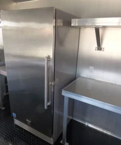 Concession Trailer 8.5' x 28' Red - Food Catering Event (With Appliances) -Cheap Concession Trailers Shop p1020574
