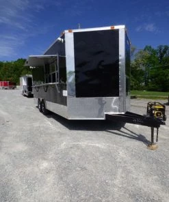 Concession Trailer 8.5'x19' Black - Food Catering Enclosed Kitchen -Cheap Concession Trailers Shop p1030019
