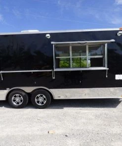Concession Trailer 8.5'x19' Black - Food Catering Enclosed Kitchen -Cheap Concession Trailers Shop p1030020