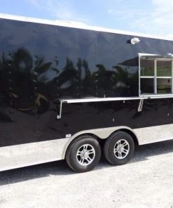 Concession Trailer 8.5'x19' Black - Food Catering Enclosed Kitchen -Cheap Concession Trailers Shop p1030021