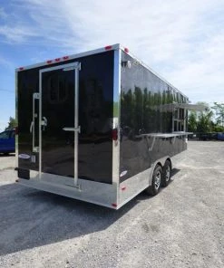 Concession Trailer 8.5'x19' Black - Food Catering Enclosed Kitchen -Cheap Concession Trailers Shop p1030022