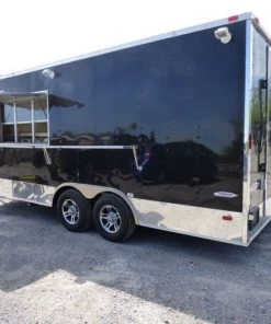 Concession Trailer 8.5'x19' Black - Food Catering Enclosed Kitchen -Cheap Concession Trailers Shop p1030025