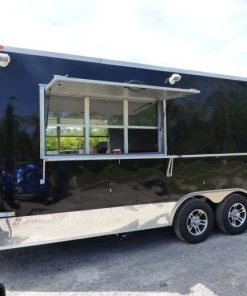 Concession Trailer 8.5'x19' Black - Food Catering Enclosed Kitchen -Cheap Concession Trailers Shop p1030027