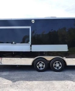 Concession Trailer 8.5'x19' Black - Food Catering Enclosed Kitchen -Cheap Concession Trailers Shop p1030031