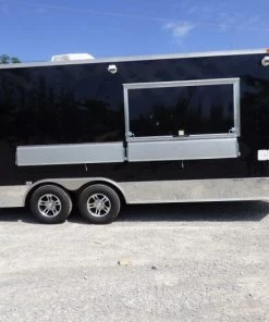 Concession Trailer 8.5'x19' Black - Food Catering Enclosed Kitchen -Cheap Concession Trailers Shop p1030034