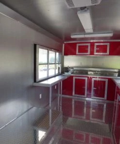 Concession Trailer 8.5'x19' Black - Food Catering Enclosed Kitchen -Cheap Concession Trailers Shop p1030037