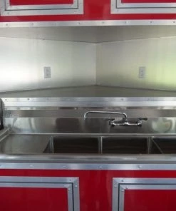 Concession Trailer 8.5'x19' Black - Food Catering Enclosed Kitchen -Cheap Concession Trailers Shop p1030044