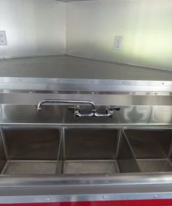 Concession Trailer 8.5'x19' Black - Food Catering Enclosed Kitchen -Cheap Concession Trailers Shop p1030045