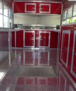 Concession Trailer 8.5'x19' Black - Food Catering Enclosed Kitchen -Cheap Concession Trailers Shop p1030058