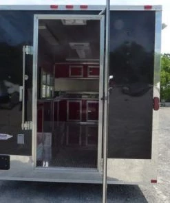 Concession Trailer 8.5'x19' Black - Food Catering Enclosed Kitchen -Cheap Concession Trailers Shop p1030061