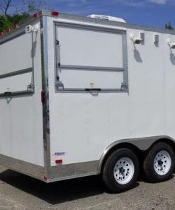 Concession Trailer 8.5'x14' White - Vending Food Catering Event -Cheap Concession Trailers Shop p1030064