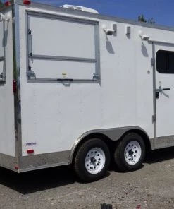 Concession Trailer 8.5'x14' White - Vending Food Catering Event -Cheap Concession Trailers Shop p1030065