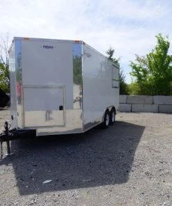 Concession Trailer 8.5'x14' White - Vending Food Catering Event -Cheap Concession Trailers Shop p1030072
