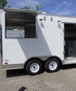 Concession Trailer 8.5'x14' White - Vending Food Catering Event -Cheap Concession Trailers Shop p1030077