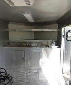 Concession Trailer 8.5'x14' White - Vending Food Catering Event -Cheap Concession Trailers Shop p1030099