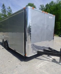 Concession Trailer 8.5'x18' Silver Frost - Enclosed Food Catering Kitchen -Cheap Concession Trailers Shop p1030163