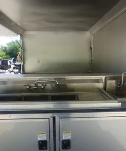 Concession Trailer 8.5'x18' Silver Frost - Enclosed Food Catering Kitchen -Cheap Concession Trailers Shop p1030171